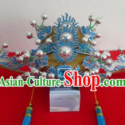 Traditional Chinese Opera Official Prime Minister Helmet