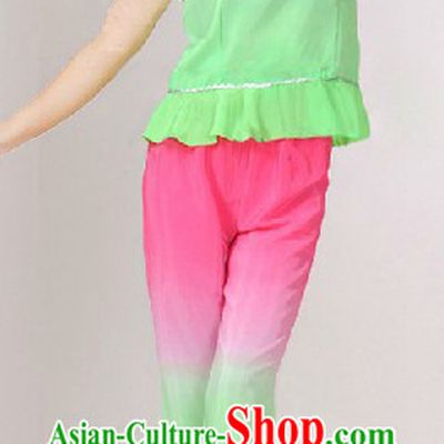 Traditional Chinese Yang Ge Dancing Outfit for Women