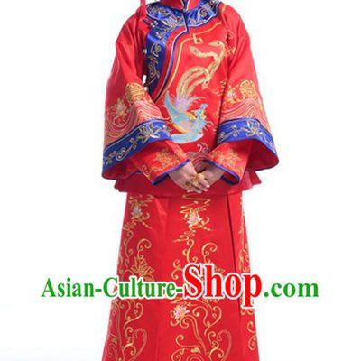 Chinese Traditional Wedding Attire for Brides