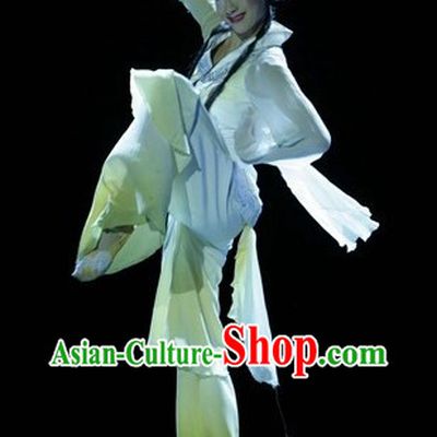 Chinese Classical Dance Costumes Complete Set for Women