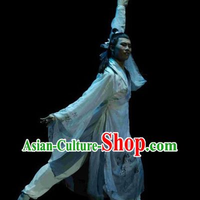 China Classical Dancing Costume Complete Set for Men
