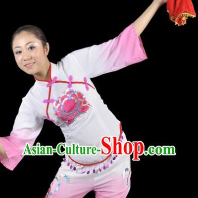 Fan Dance Costume and Headdress Complete Set for Women