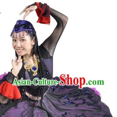 Hua Er Wei Shen Me Zhe Yang Hong Costume and Headdress Complete Set for Women