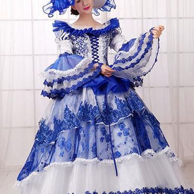 Italy Italian National Costume and Headdress Complete Set for Women