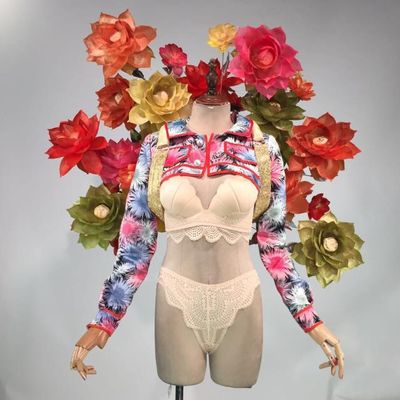 Great Britain National Costume and Headwear Complete Set for Women