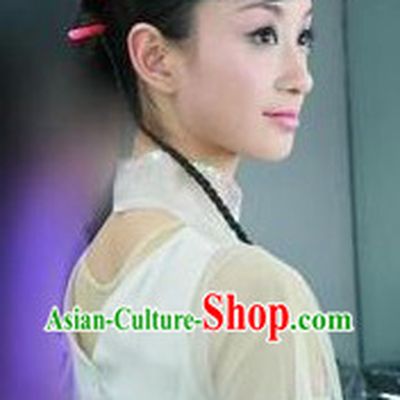 Traditional Handmade Asian Dance Wig for Women