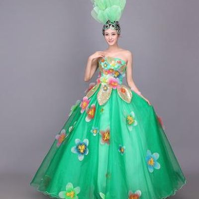 Singapore National Costume and Headwear Complete Set for Women
