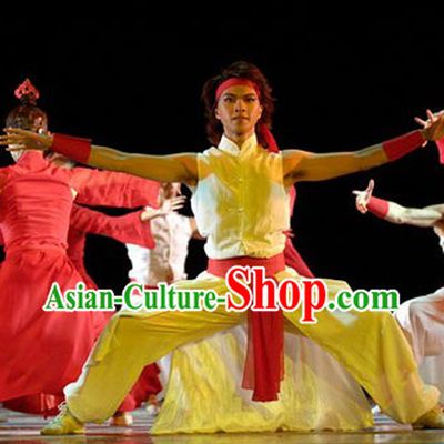 Mandarin Stage Performance Costumes for Men