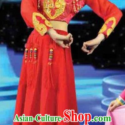 Mongolian Clothes and Hat Complete Set for Women