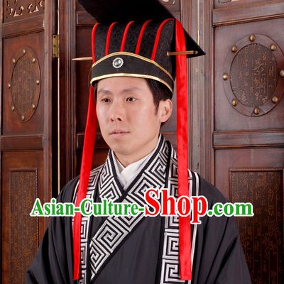 Chinese Emperor Clothing and Hat Complete Set for Men