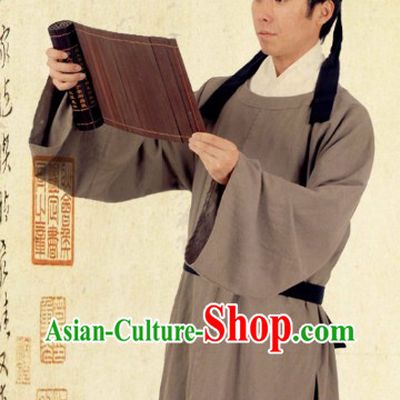 Li Bai The Chinese Tang Dynasty Poet Man Clothing and Hat Complete Set