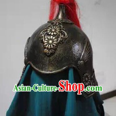 Ancient Chinese Military General Helmet Hat for Men