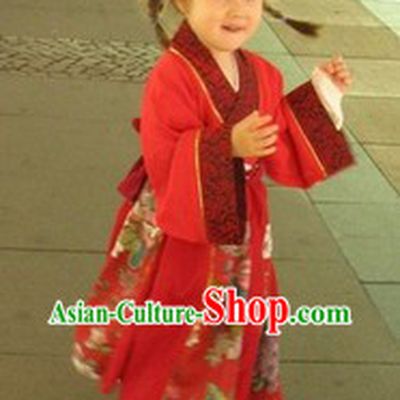 Traditional Ancient Chinese Hanfu Clothing for Kids