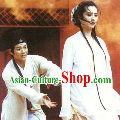 Bai Suzhen and Xu Xian Costumes and Headwear