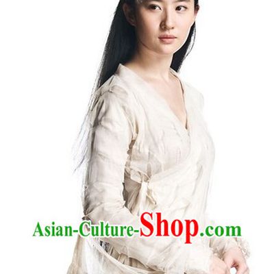 Sien Nui Yau Wan Nie Xiaoqian Costumes and Wig