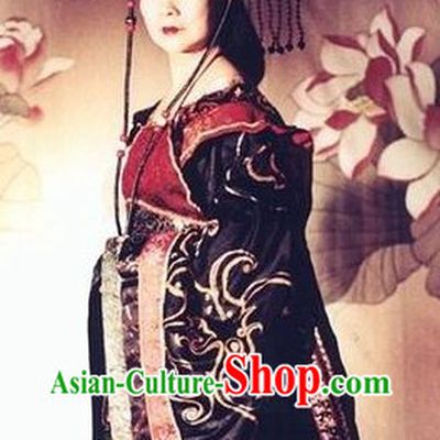 Daming Palace TV Drama Wu Zetian Costumes and Crown