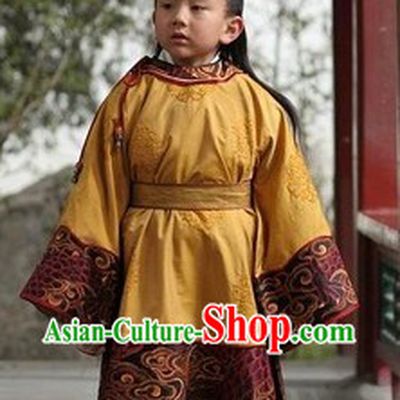 Ancient Chinese Ming Dynasty Prince Costumes and Wig Complete Set