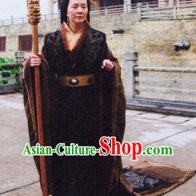 Ancient Chinese Han Dynasty Queen Clothes Complete Set