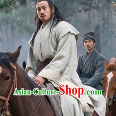 Chu Han Legend Ancient Chinese Xiang Yu Clothing for Men
