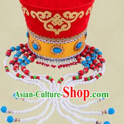 Ancient Chinese Mongolian Princess Hat for Girls