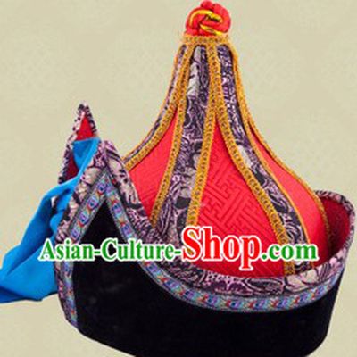 Ancient Chinese Mongolian Male Hat for Men