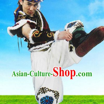 Shuai Jiao Chinese Wrestling Uniforms Complete Set for Men