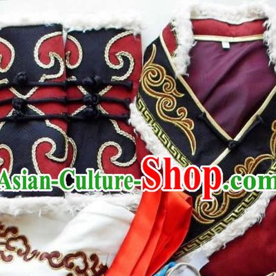 Chinese Shuai Jiao Wrestling Uniforms Complete Set for Men
