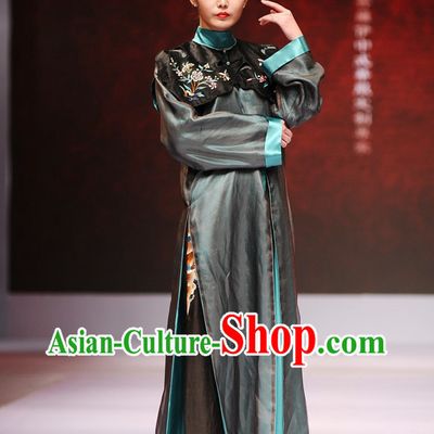 Chinese Nobel Costumes Blue