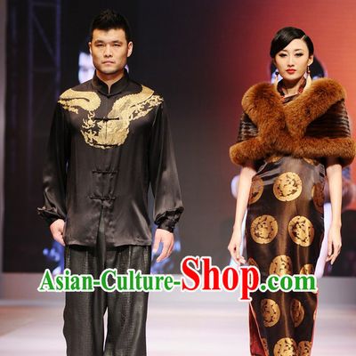Chinese Style Luxury Couple Fashion Clothing