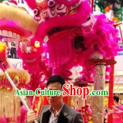 Friendly Chinese Year Supreme Grand Opening and Happy Celebration Lion Dance Costume Complete Set