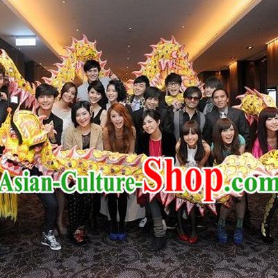 Wish You a Happy New Year Luminous Dragon Dance Costumes Complete Set