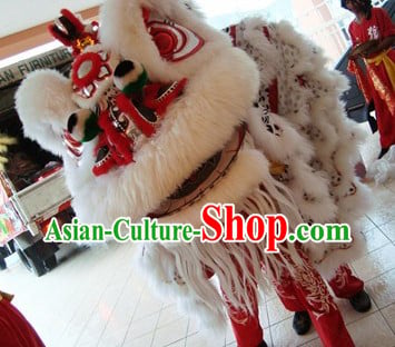 Traditional Chinese Style Lion Dance Costume Complete Set