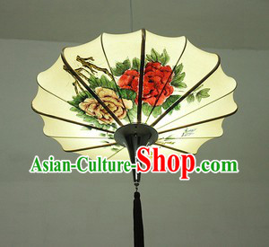 Large Classic Chinese Traditional Palace Peony Lantern