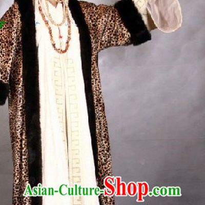 Traditional Mongolia Empress Clothes and Hat Complete Set for Women
