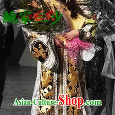 Traditional Mongolian Nobles Clothes and Hat Complete Set for Women