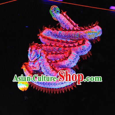Competition Celebration and Parade Glow in Dark Dragon Dance Costumes Complete Set