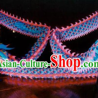 Competition Celebration and Parade Glow in Dark Dragon Dancing Costumes Complete Set