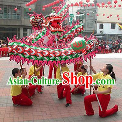 Celebration Parade and Competition Dragon Dance Costumes Complete Set