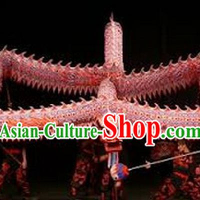 Supreme Happy Events Celebration Fluorescent Dragon Dancing Costumes Complete Set