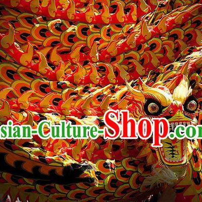 Professional Dragon Dance Costume Complete Set for 9-10 People