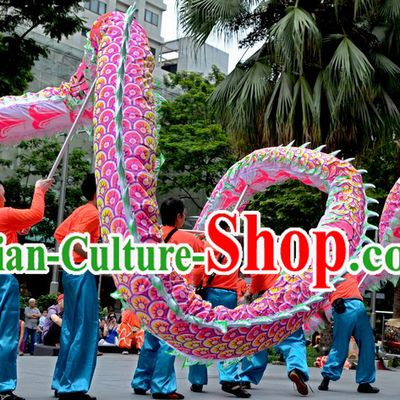 College Illuminated Dragon Dance Costume for 9-10 Students