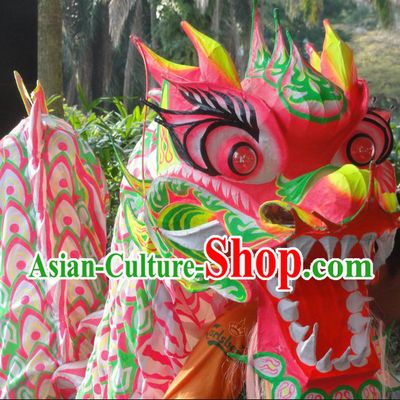 Charity Use Friendly Lumious Dragon Dance Costume for 9-10 Adult