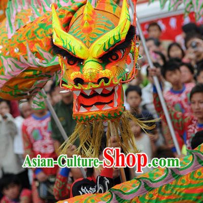 Middle School Lumious Dragon Dance Costume for 9-10 Students