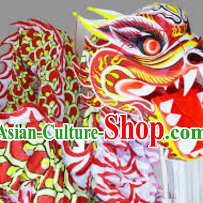 Traditional Chinese Dragon Dance Costume Complete Set for Men