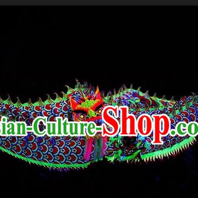 Authentic Dragon Dance Head and Costume Complete Set