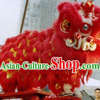 Chinese Year Southern Hoksan Professional Lion Dance Costume for Adults or Kids