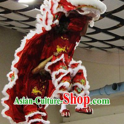 Professional Lion Dance Troupe Performance Tiger Feet Costume for Adults or Kids