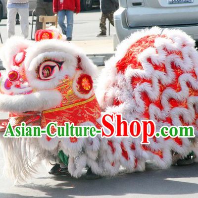 Phoenix Pattern Lion Tail and Head Costume Complete Set