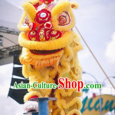 Chinese New Year Supreme Opening and Festival Celebration Lion Dance Costumes Complete Set