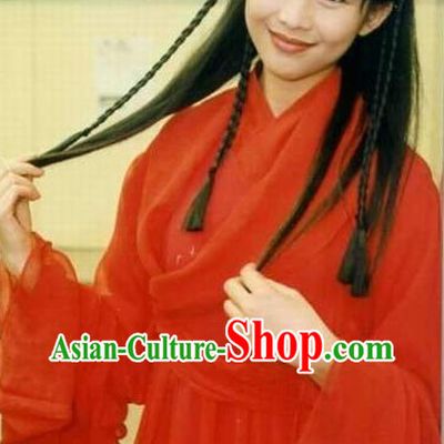 Red Knight Swordwoman Costume Complete Set